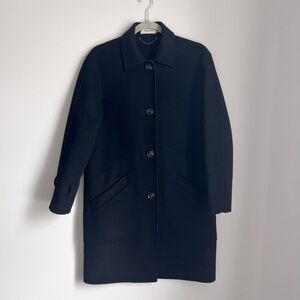 Coach Black Wool Car Coat 1941 Sample Tag 2 | Fits Size 8-10 (P2P 20.5")